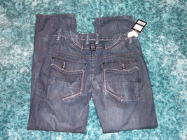 Mens blue denim jean pants by RAREFIELD blue denim jean pants 34WX33 - $24.49