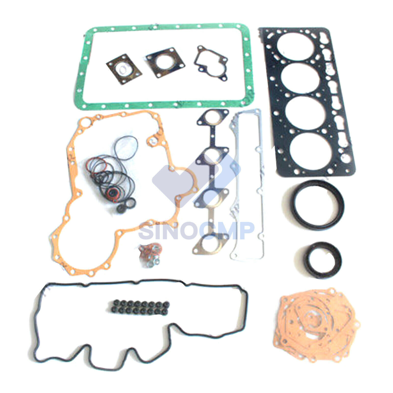 Kubota V3300 Engine Gasket Kit Direct Injection T200 Bobcat Skid Steer Loader Full Set Gaskets