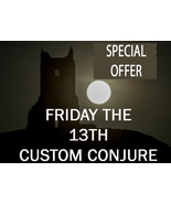 FRIDAY 13TH CONJURE YOUR BEST SPIRIT OR DJINN VESSEL RING PENDANT MAGICK  - $199.00