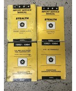 1994 DODGE STEALTH Service Repair Shop Workshop Manual Set W  Diagnostics - $119.95