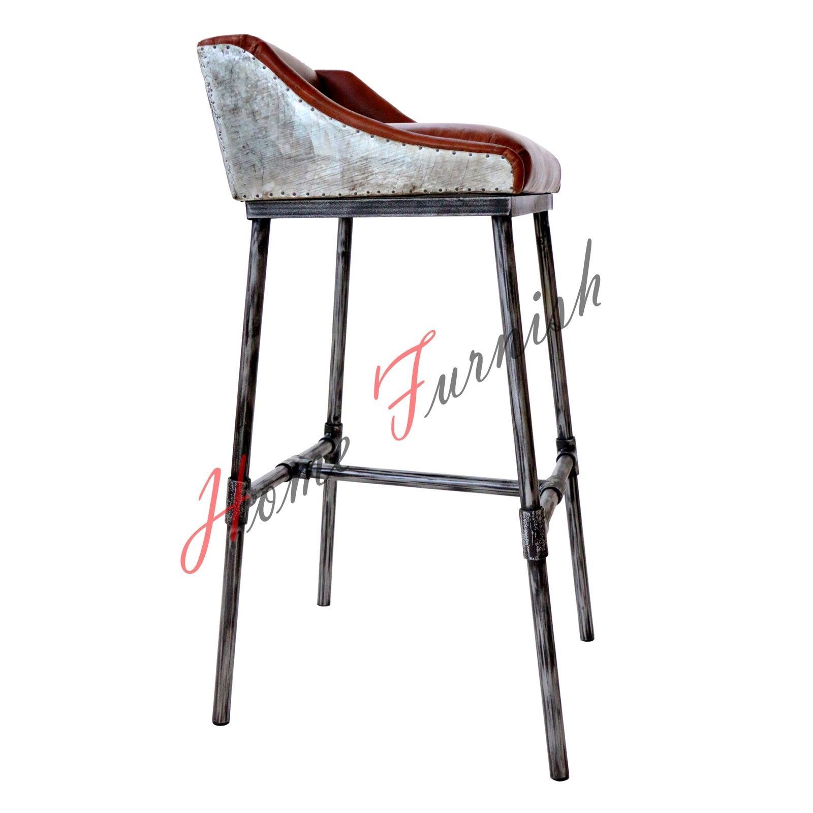 iron scaffold leather stool ndustrial bar counter stool iron scaffold leather stool ndustrial bar counter stool