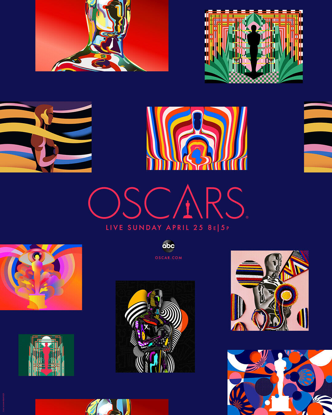 OSCARS 93rd Annual Academy Awards Official POSTER, Small FOLDER