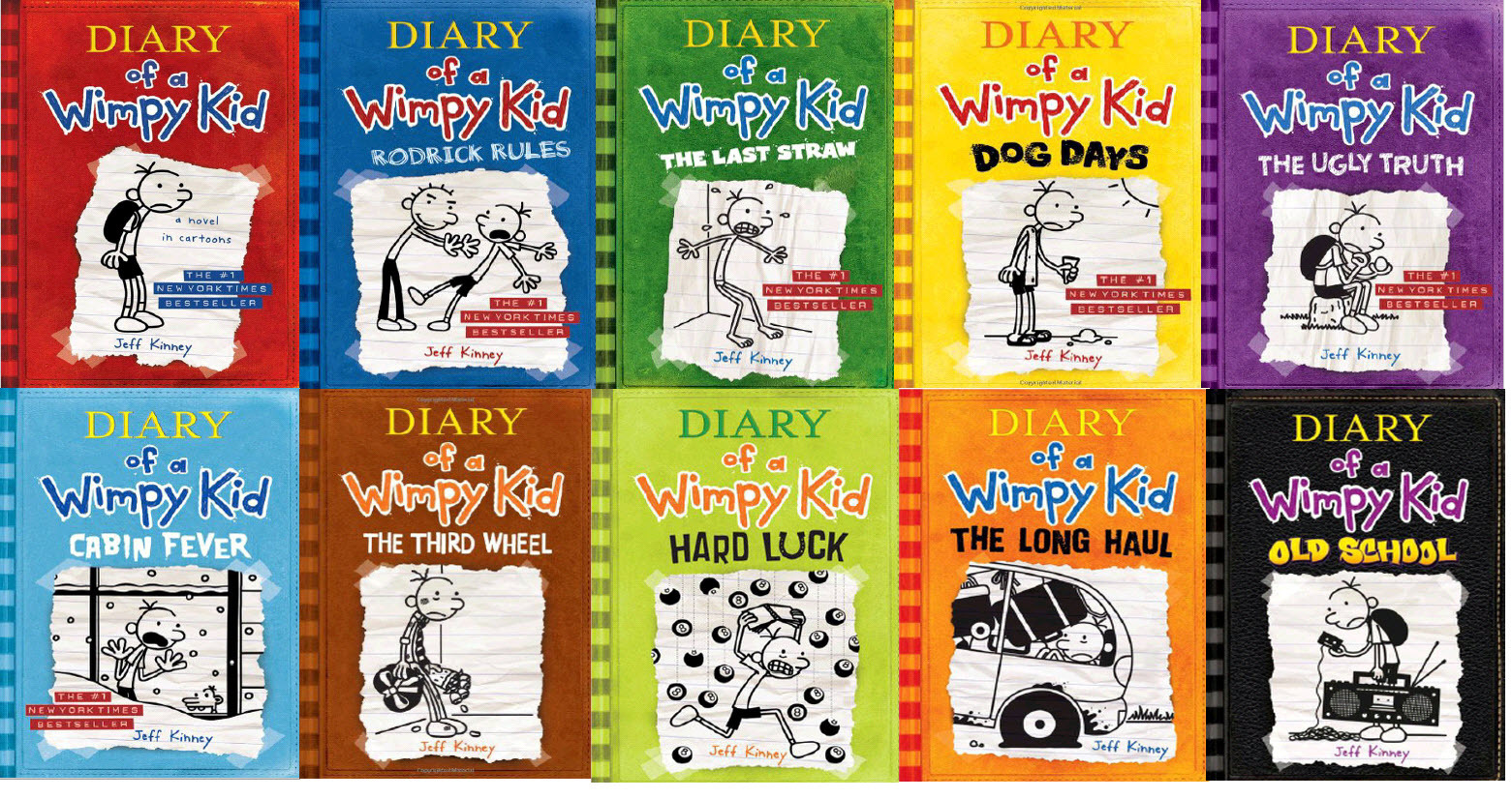 diary of a wimpy kid complete series pdf