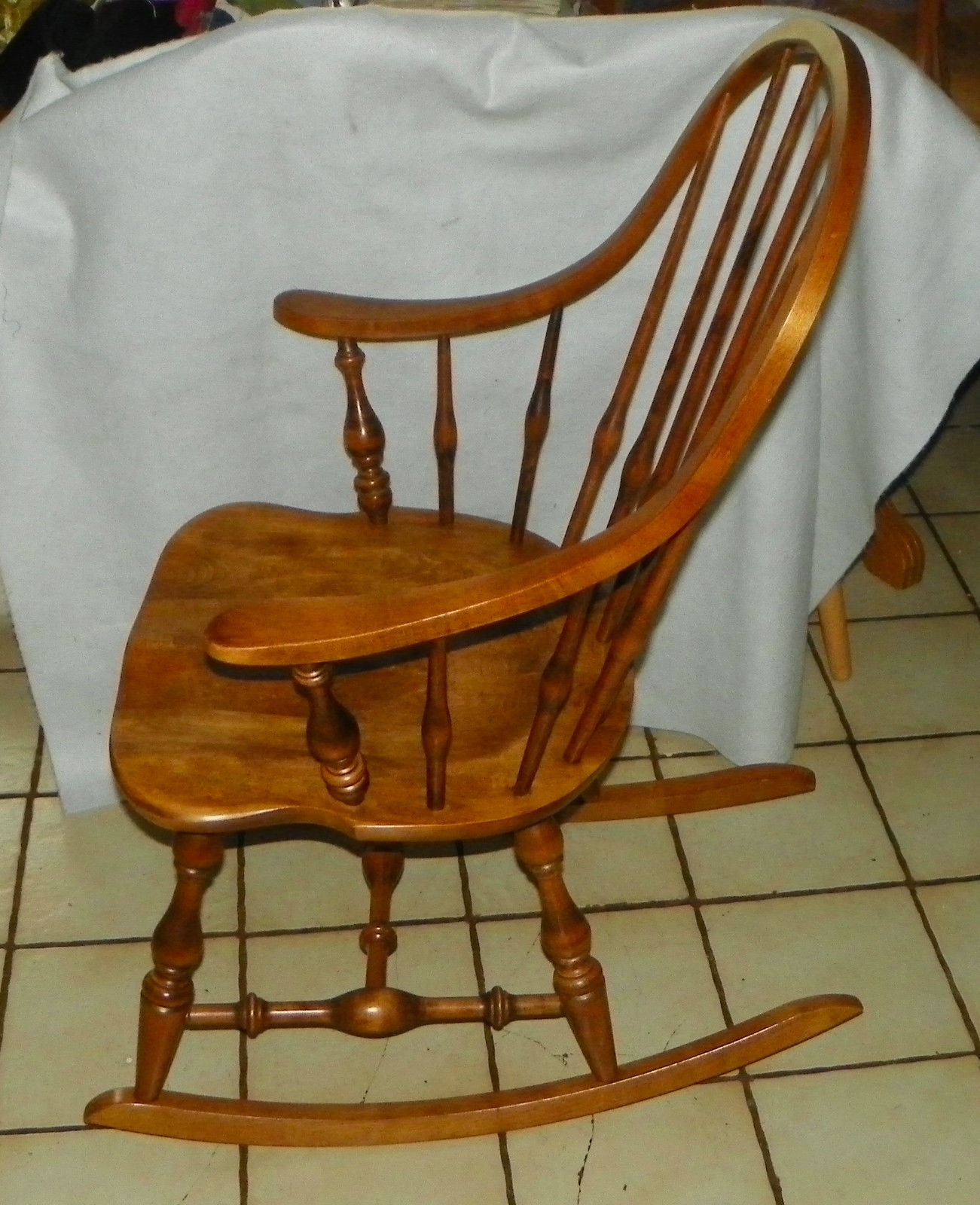 Solid Maple Windsor Rocker / Rocking Chair and 50 similar items