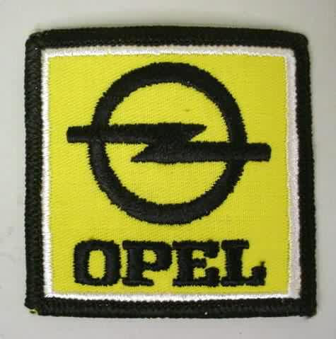 OPEL square logo vintage car jacket or shirt patch - $10.00