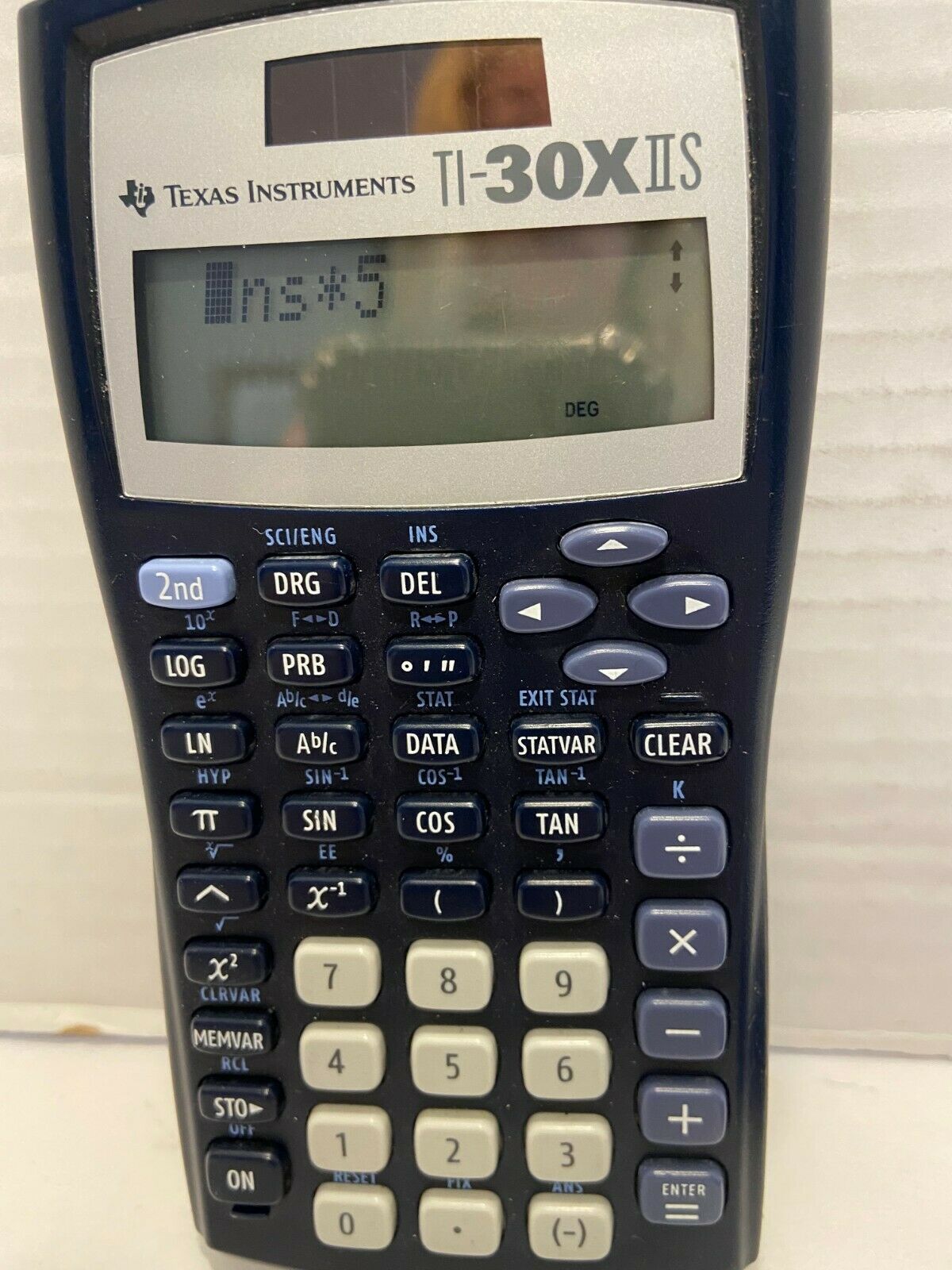 Texas Instruments TI-30X IIS 2-Line Scientific Calculator - Black ...