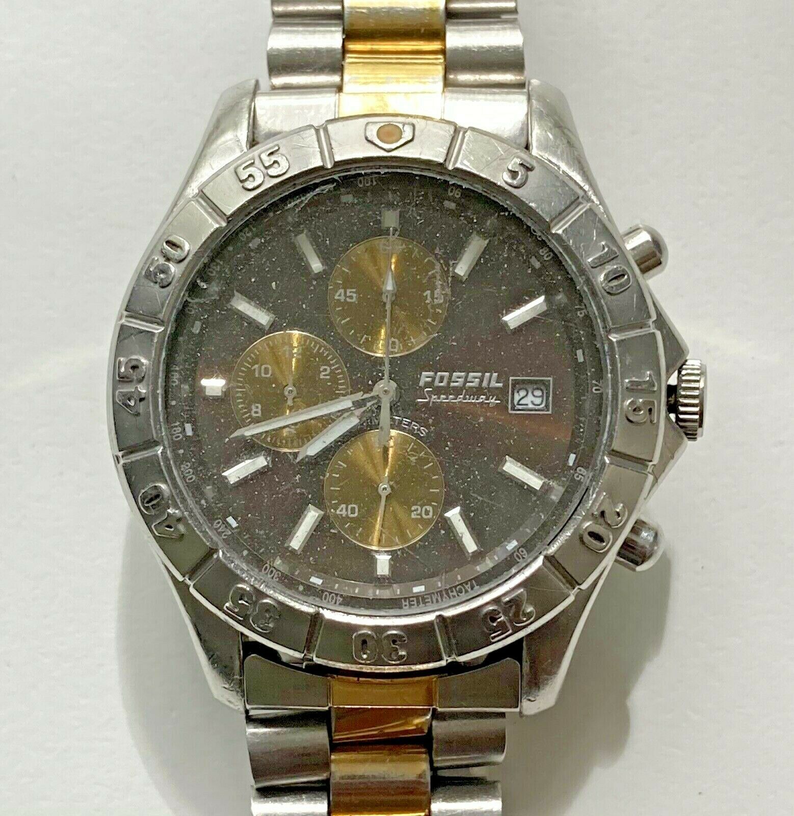 fossil blue speedway