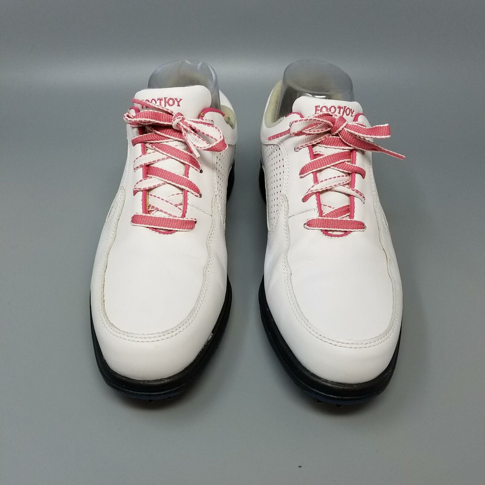 pink footjoy golf shoes