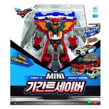 Tobot Mini Gigant Saver Transforming Action Figure 4 Vehicles Korean Toy