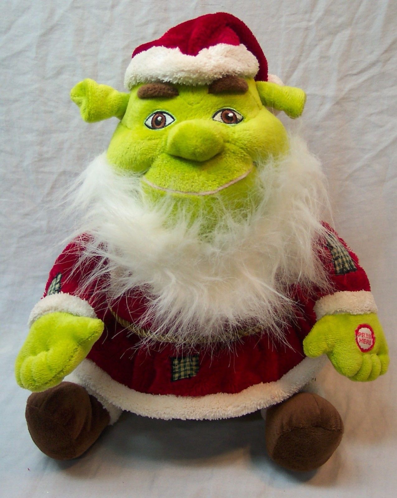 talking santa plush