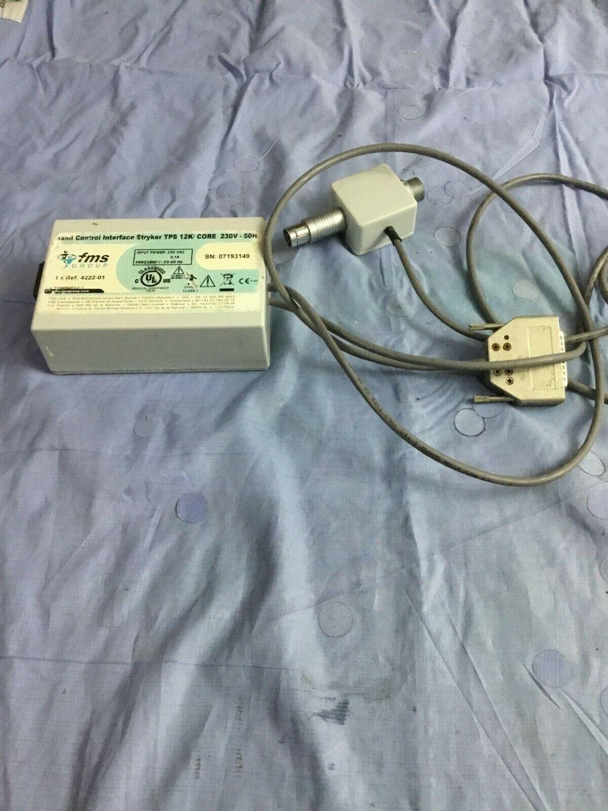 DePuy Mitek FMS 4222-01 Hand Control Interface Stryker TPS 12K / Core ...