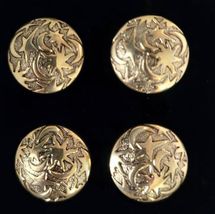 Magnetic Horse Show Number Pins Golden Galaxy Set of 4 NEW - $24.99