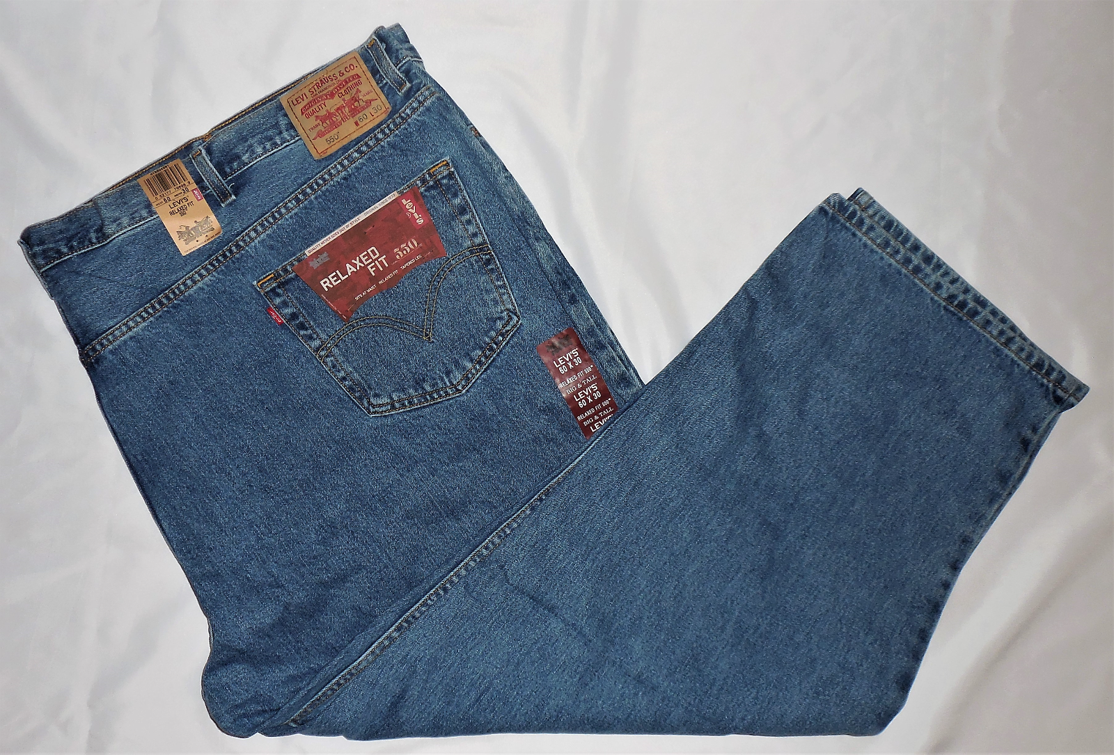 levi's men's big and tall 550 relaxed fit jean