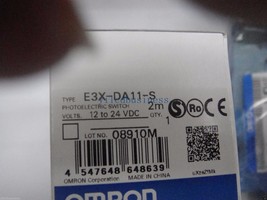 NEW E3X-DA11-S Omron fiber amplifier 90 days warranty - $61.75