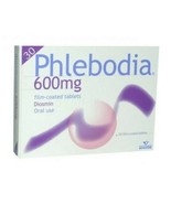 2 PACK  PHLEBODIA- Venous insufficiency;  haemorrhoids 60 CAPS TRACKING ... - $49.09