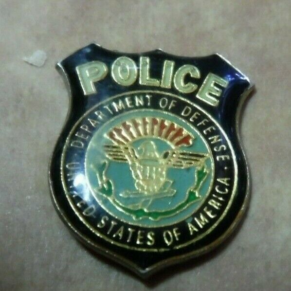 Department of Defense Police mini badge Lapel pin - Pins & Buttons