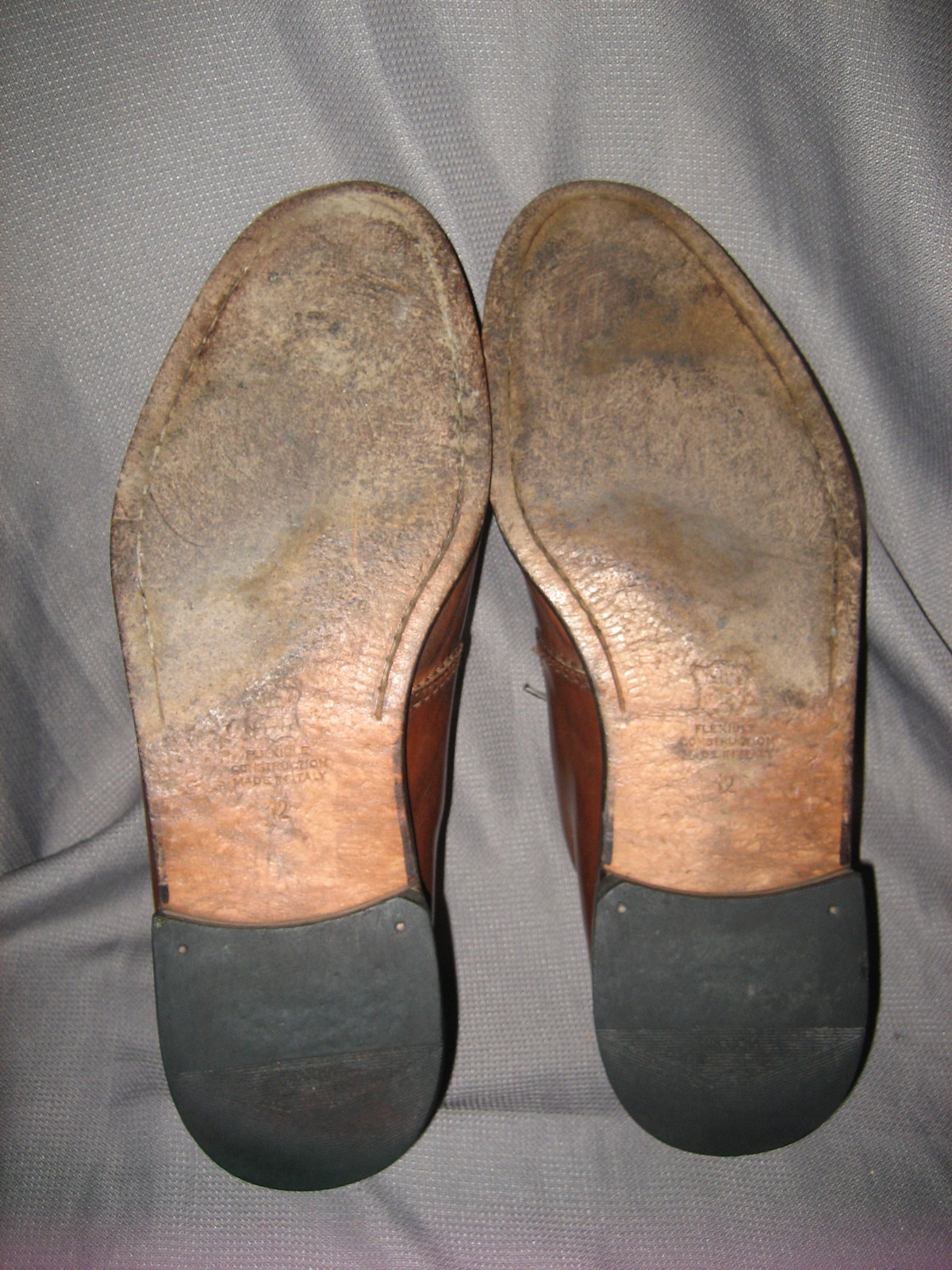 Men's PRONTO UOMO FIRENZE Oil Tanned Brown Leather Split Toe Oxford ...