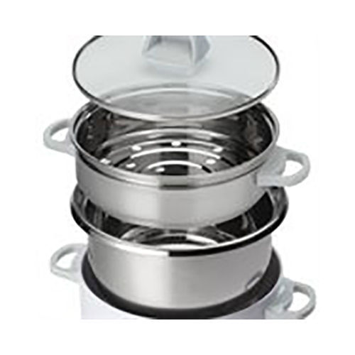 AROMA RS03 NEW 6Cup Simply Stainless Steamer for Cooker Rice Cooker