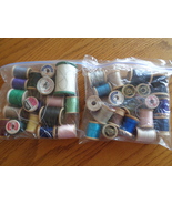 Thread Wood Spools for Sewing Vintage 37 lot  - $24.97