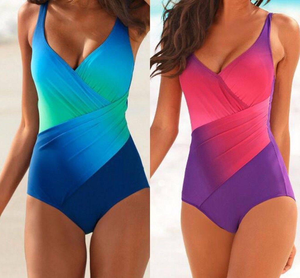 Padded swimsuits for women Bleu Rod Beattie Oh So Knotty Plunge Tankini (Aubergine) Women's Swimwear. Forget cinnamon and spice! Bring the sizzle to the shoreline in this sexy lemkecollier.ga tankini can easily pair with a range of printed or solid bottoms.