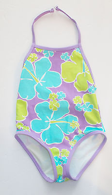 Circo Toddler Girls One Piece Floral Swimsuit w// Ruffle Front Sz 12M 18M NWT