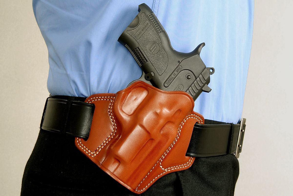 MASC PANCAKE OWB HOLSTER FOR EAA PAVONA WITNESS COMPACT 9mm LUGER 3.6