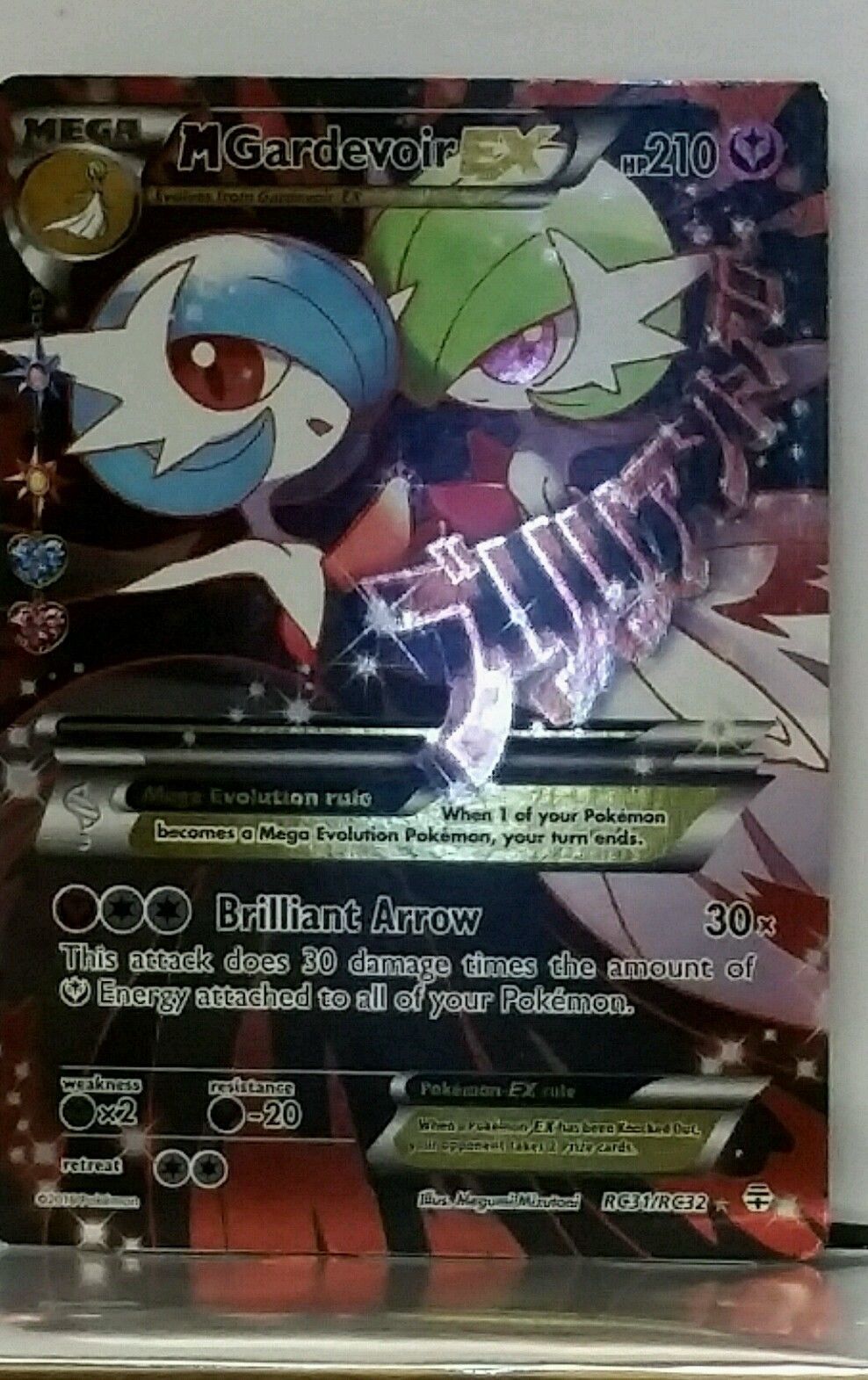 Radiant Collection RC31//RC32 Mega Gardevoir EX Rare Ultra Holo Mint Pokemon Card