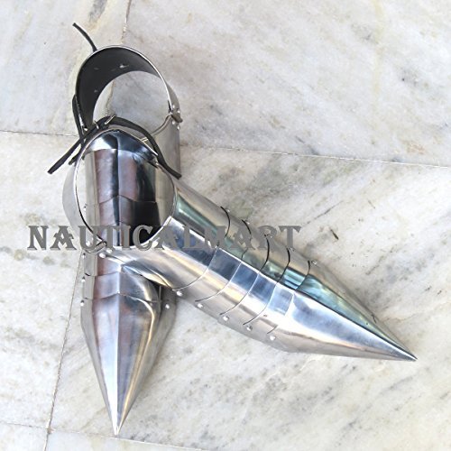 NauticalMart Gothic Knight Medieval Costume Armor Shoe - Armor Boot