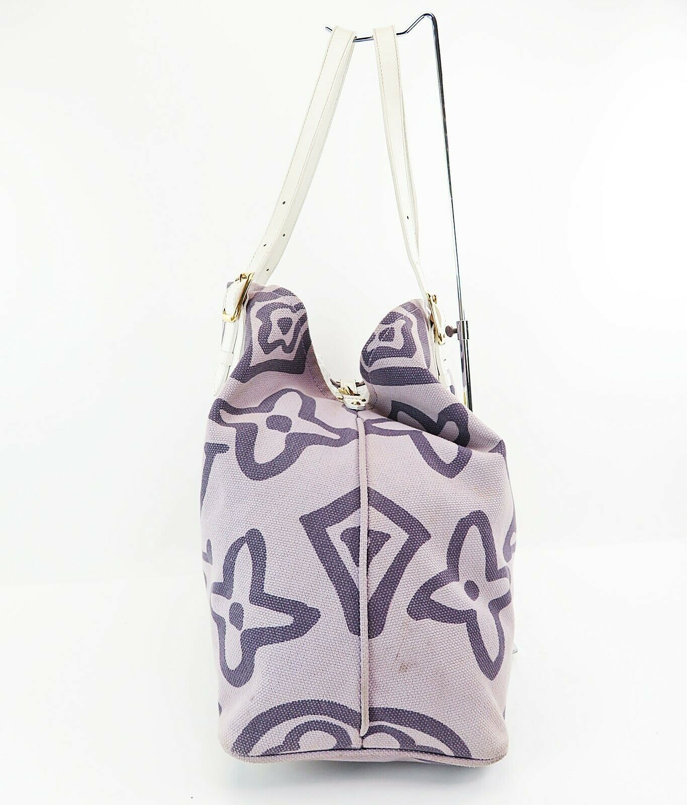 Louis Vuitton Purple Duffle Baggot