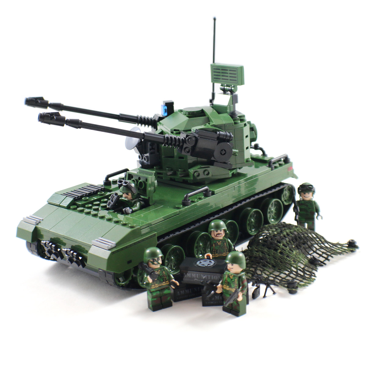 diy lego military tank incstructions