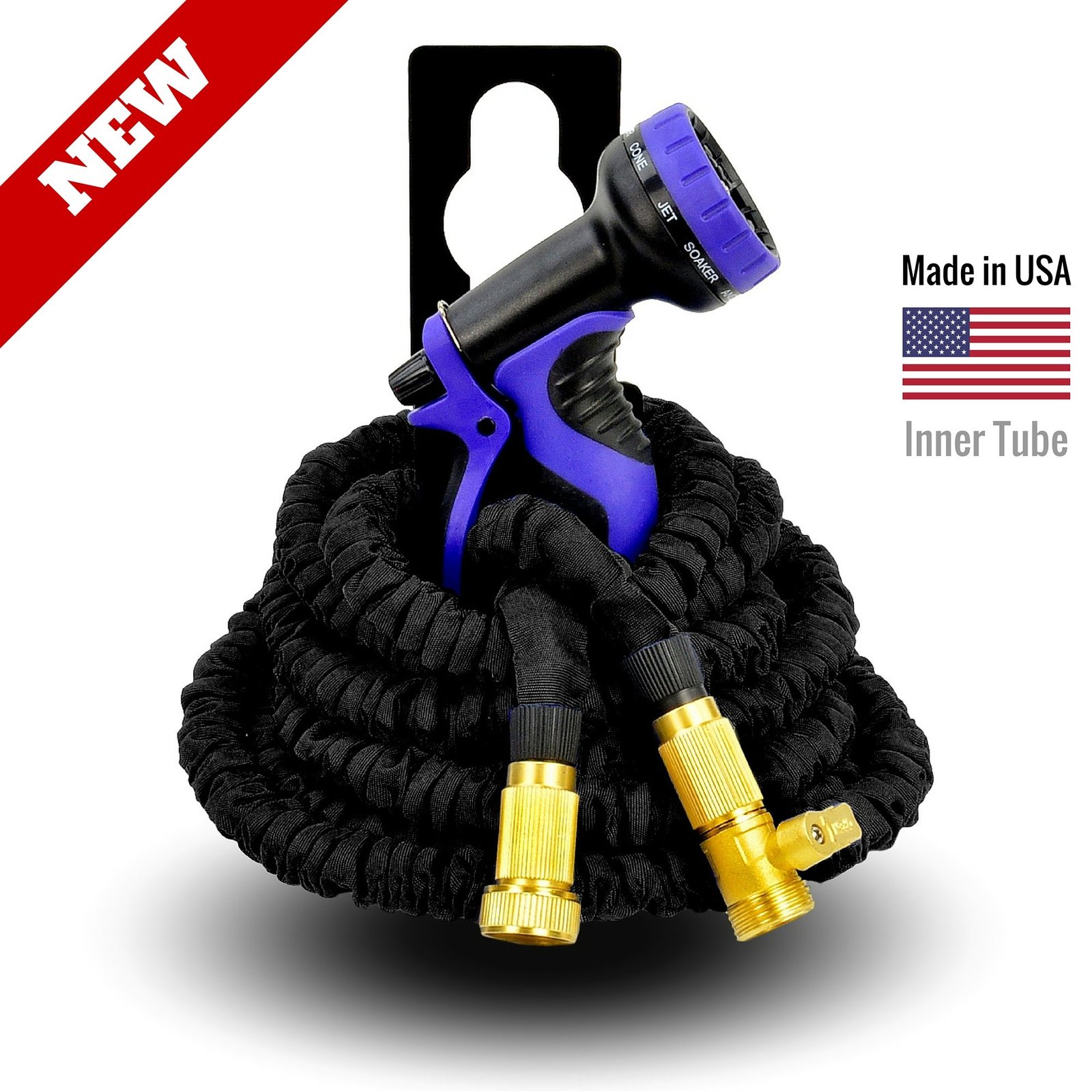 World's Strongest 100ft Expandable Garden Hose MADE IN USA inner tube