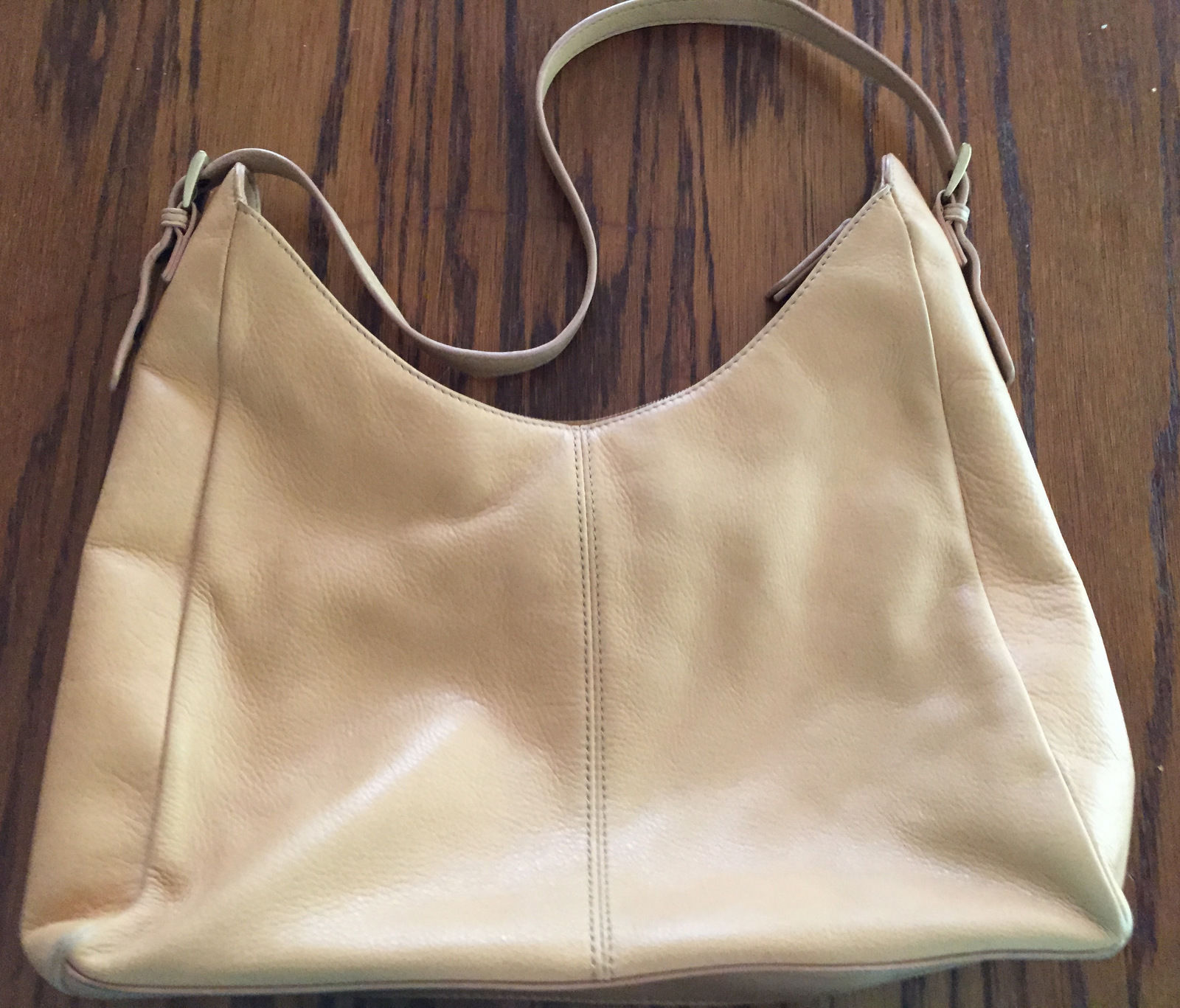 Liz Claiborne NYC 1975 Tan Leather Handbag Purse - Handbags & Purses