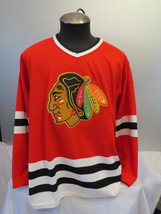 Chicago Blackhawks Jersey (VTG) - Away Red By CCM - Men&#39;s Large - $125.00
