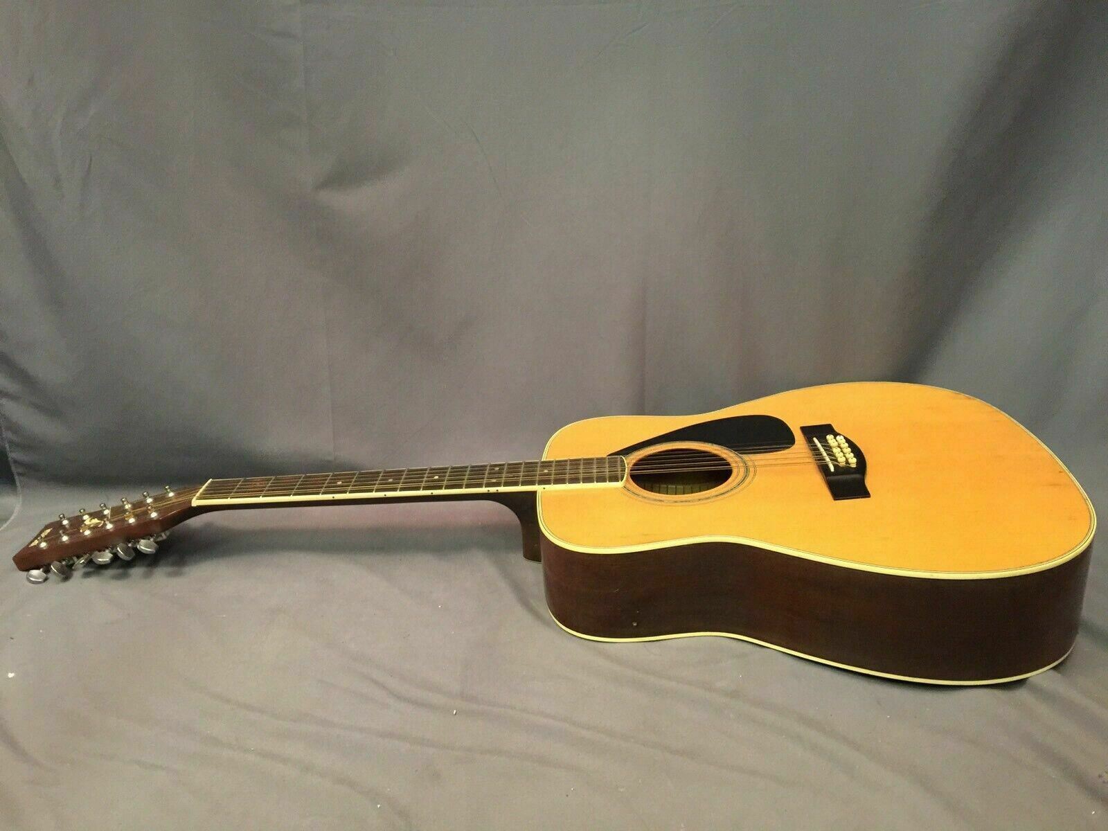 Yamaha 12 String Acoustic Guitar Vintage Model FG42012A Acoustic