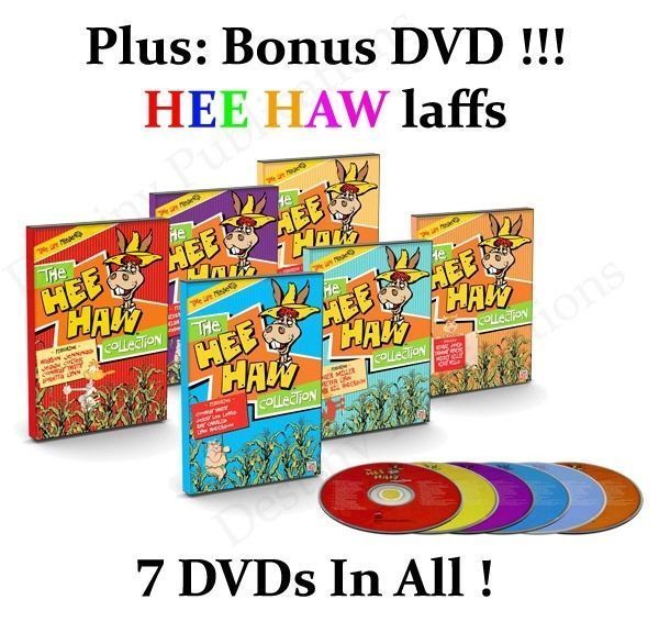 Primary image for Hee Haw 7 DVD Collection Endless Laughs - Buck Owens, Roy Clark - NEW & SEALED  