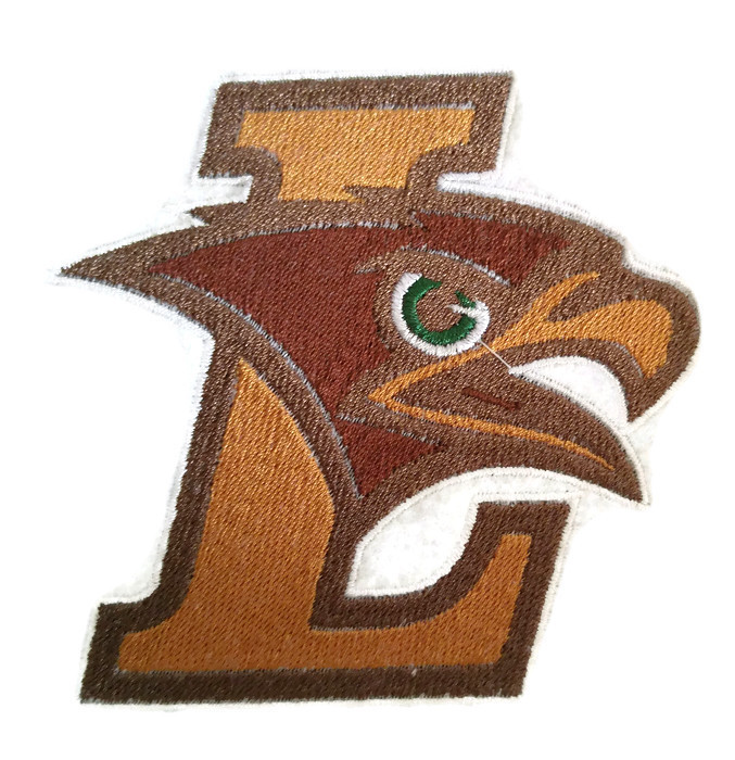 Lehigh Mountain Hawks Logo  Embroidered Iron On Patch