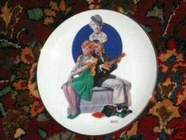 3123 Norman Rockwell Serenade Collector Plate - $15.00