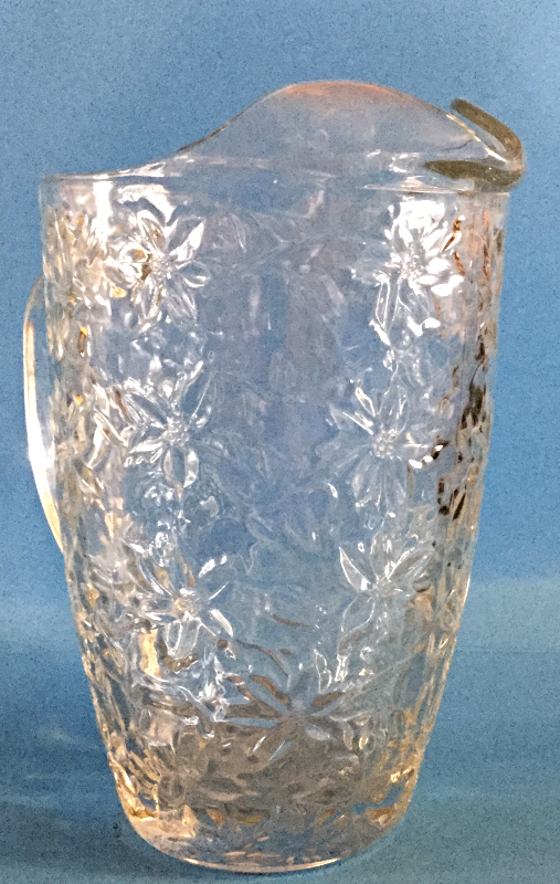 Princess House #546 56 OZ Fantasia Patterned Crystal Water Pitcher ...