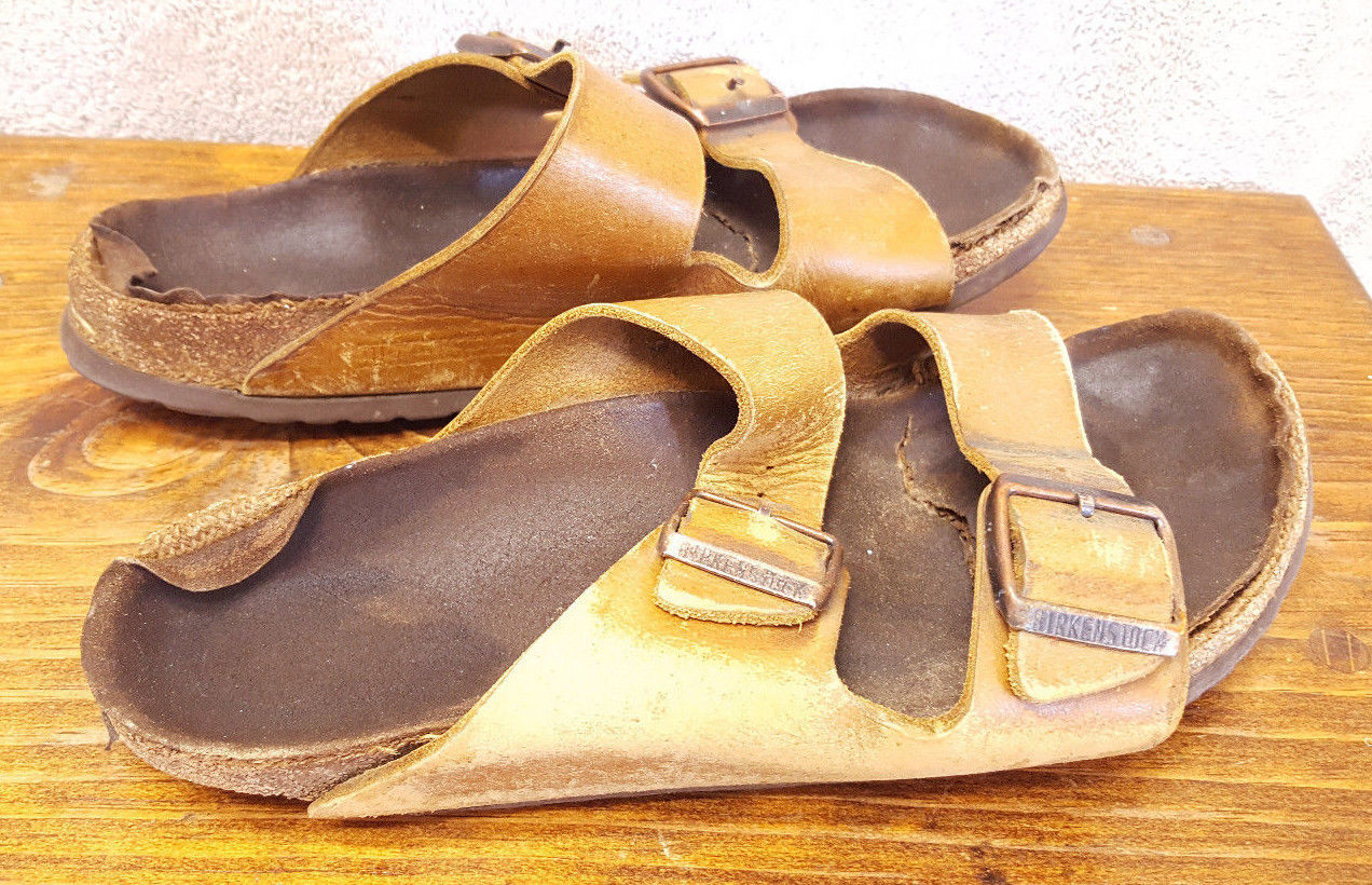 birkenstock men's leather sandals