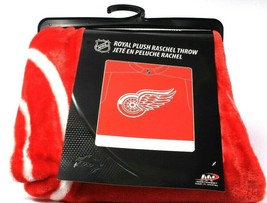 1 Ct The Northwest Company NHL Royal Plush Raschel Red Wings Throw Blanket  image 1