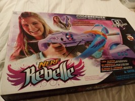 Hasbro Nerf Rebelle Codebreaker Crossbow Secrets & Spies With Darts Brand New - $20.85