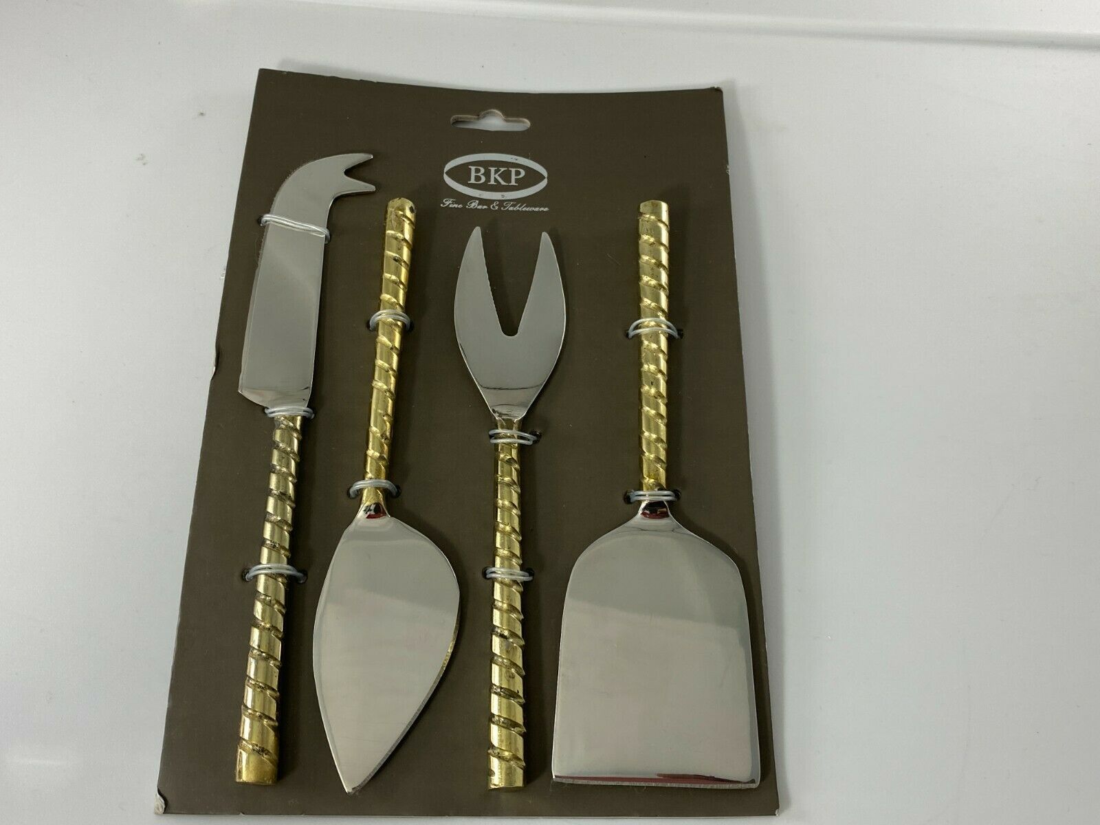 BKP Fine Bar and Tableware 4Piece Set of 4 Pieces Cheese Knives Set