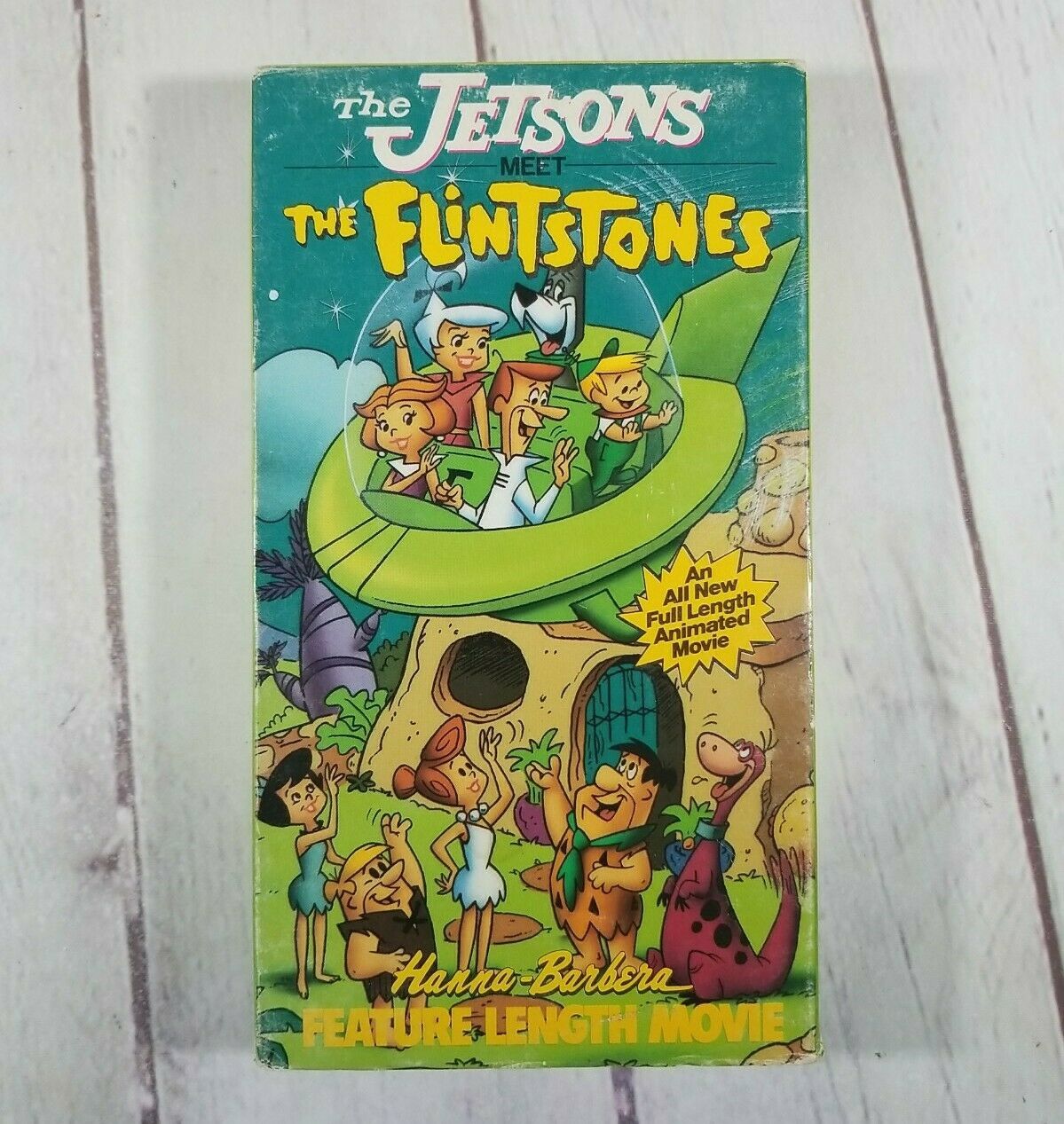 The Jetsons Meet The Flintstones Full Movie The Jetsons Meet the Flintstones 1989 VHS Feature Length Movie Hanna