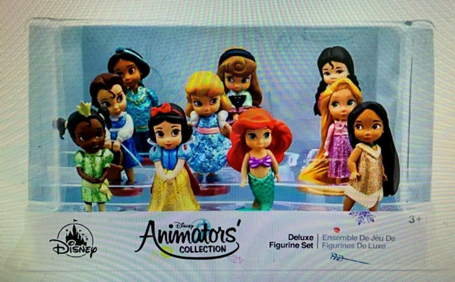 Disney Animators' Collection Princess Deluxe Figure Play Set New - Disney