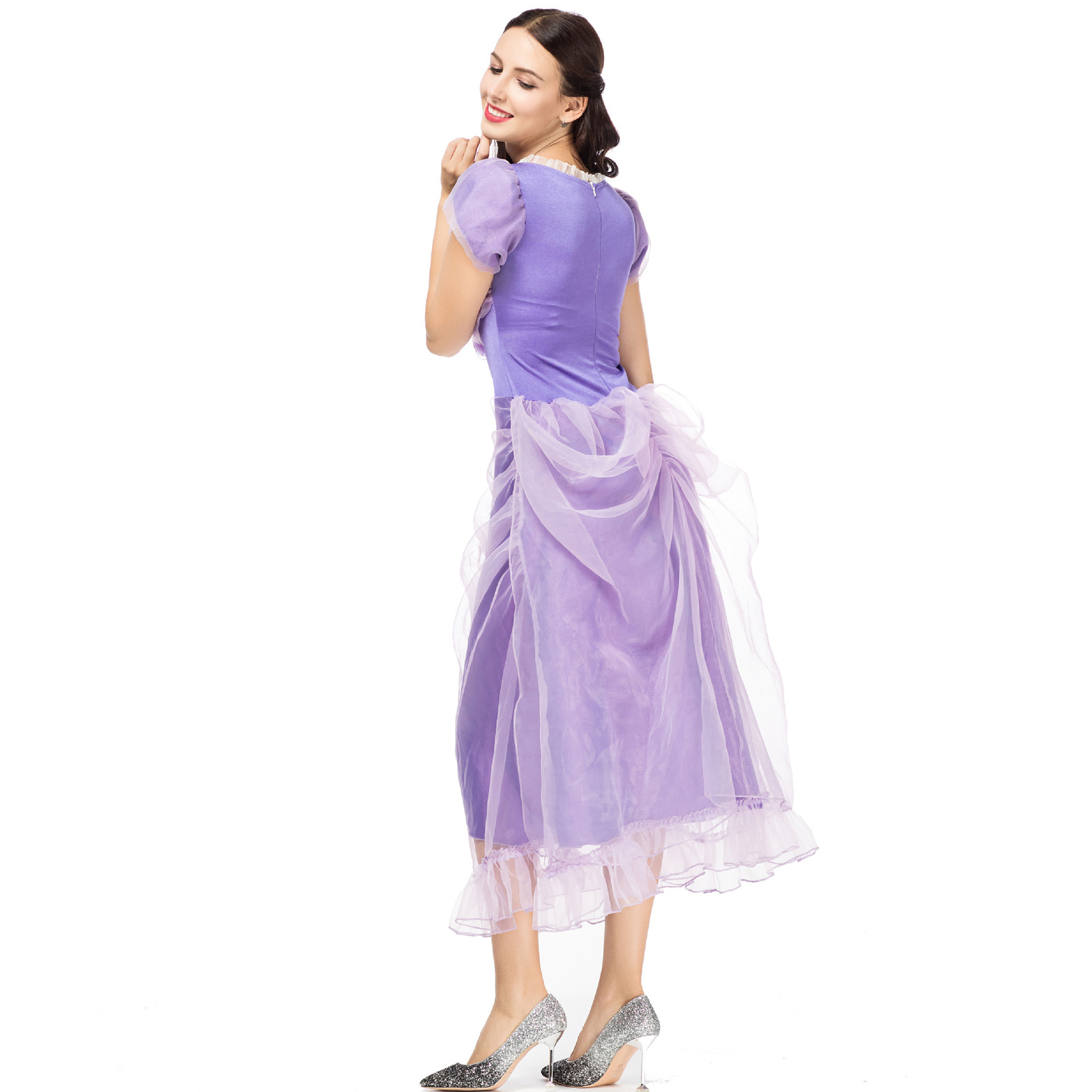 2018 The Nutcracker And The Four Realms Clara Dress Purple Costume For