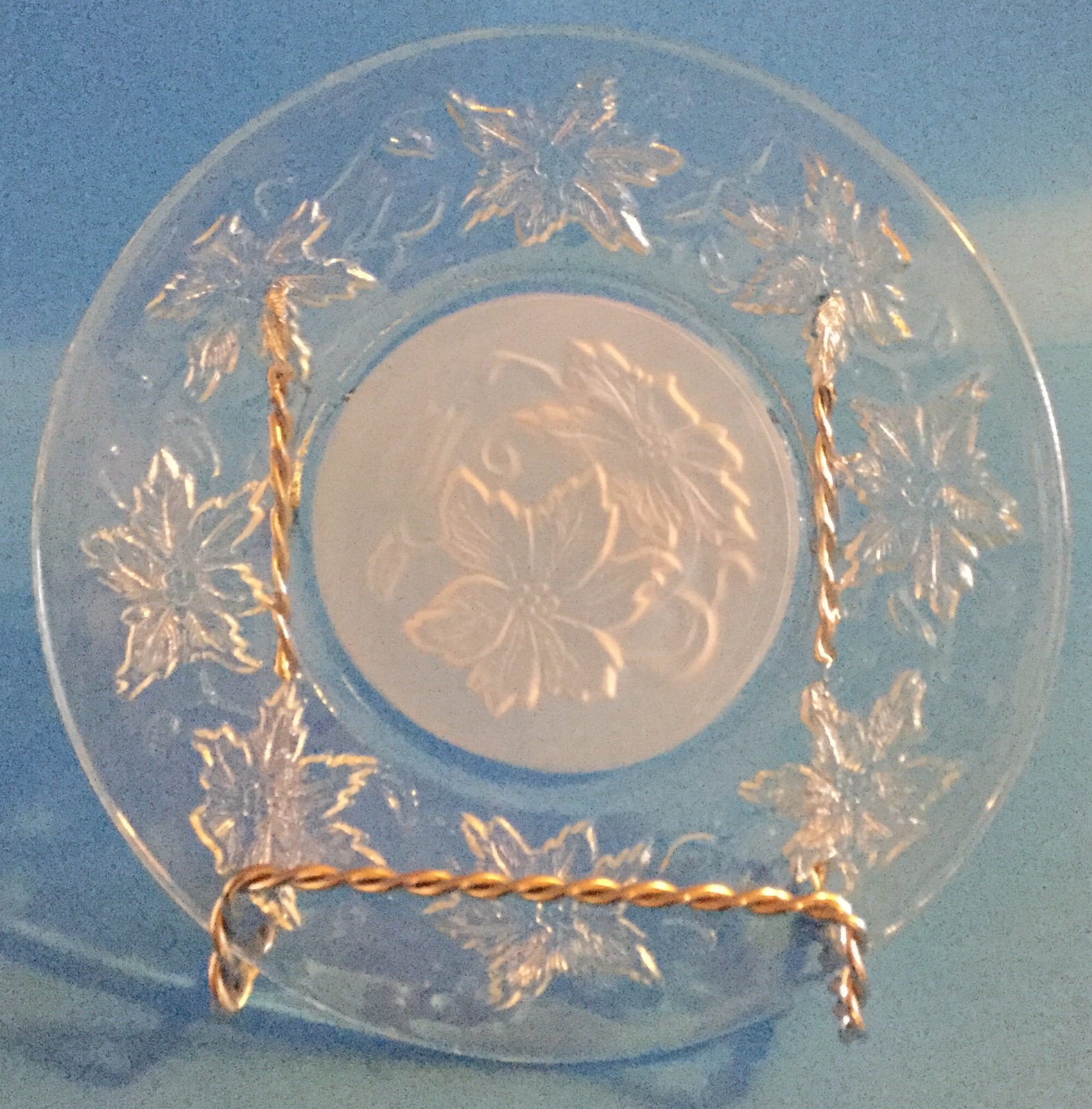 Princess House Crystal Saucer 515 Fantasia Pattern Princess House