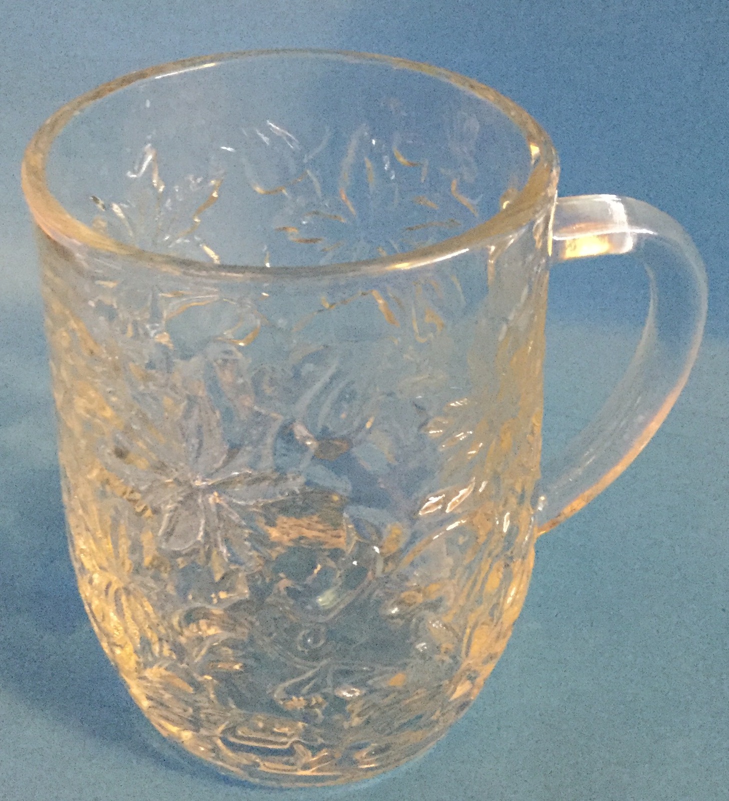 Princess House 516 Hot Beverage Mug Fantasia Pattern Princess House