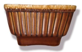 Vintage HULL Pottery 716  Drip High Gloss Planter Dish -  Made in U.S.A.