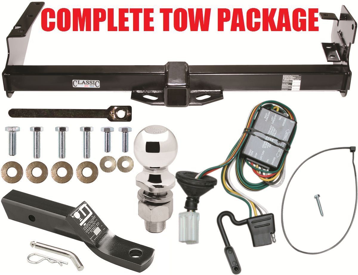 96-99 ACURA SLX / 92-02 ISUZU TROOPER COMPLETE TRAILER HITCH TOW PACKAGE ~ 2INCH - $196.02