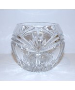 MARQUIS BY WATERFORD CRYSTAL CALAIS 4 1/8&quot; ROSE BOWL VASE~STUNNING~ - $41.87